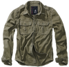 VINTAGE SHIRT - LONGSLEEVES - OLIVE - BRANDIT