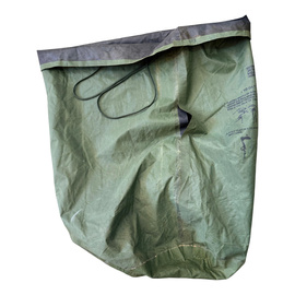 Waterproof laundry bag - 40 cm x 76 cm - US Army surplus - OD green - Used - Defective 