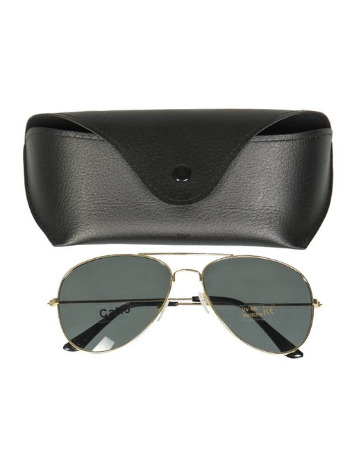 Us Gold Pilot Sunglasses