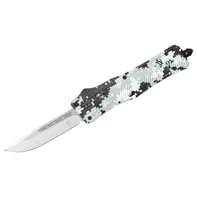 MEDIUM WINTER DIGI CAMO CTK-1 DROP POCKET KNIFE - CobraTec