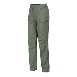 WOMENS URBAN TACTICAL PANTS -  UTP Resized  - POLYCOTTON RIPSTOP - Helikon-Tex - OD GREEN - LENGTH 34