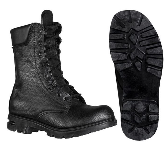 DUTCH BLACK COMBAT BOOTS NEW STYLE