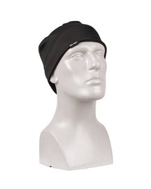 BLACK FLEECE CAP, ELASTIC - MIL-TEC