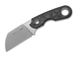 Fixed Blade Knife - Berus 2 Sheepfoot - Viper® - Marbled Carbon Fiber - Black