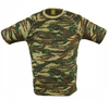FLATLOCK T-SHIRT - Tiger Stripe