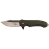 Jack Knife, G10-handle, OD green, beltclip,single-hand