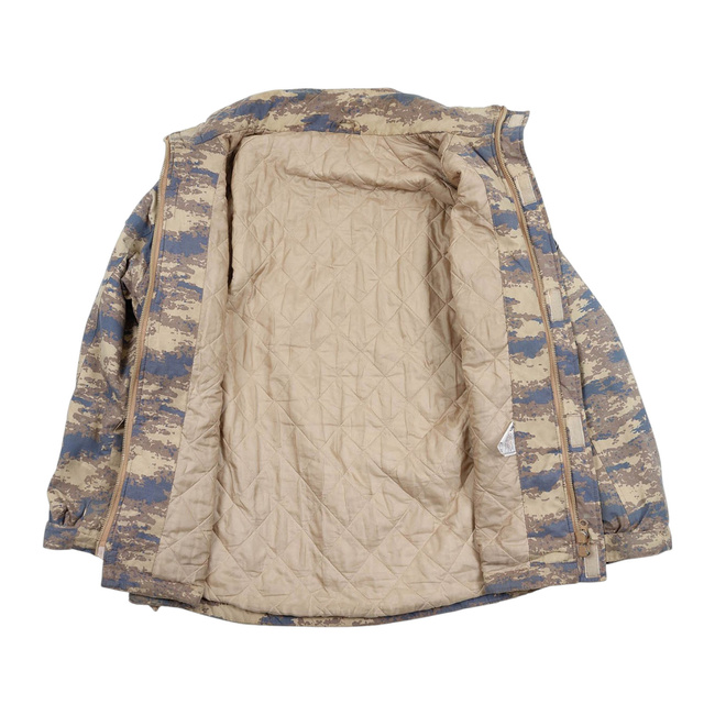 FIELD PARKA JACKET WITH LINING - MODEL M2018 AIR FORCE - TURKISH ARMY MILITARY SURPLUS - CAMO - USED