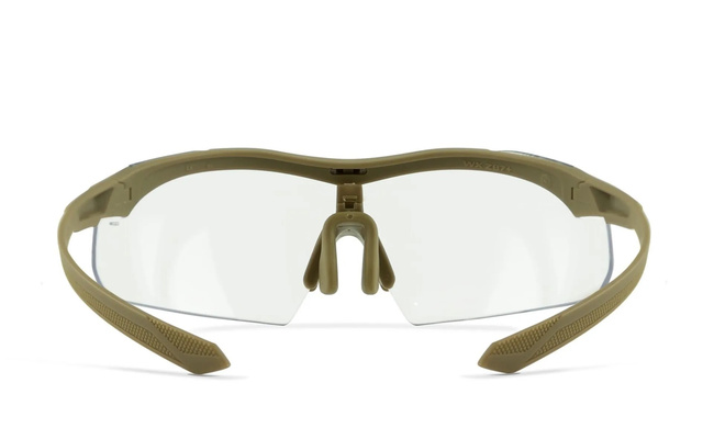 Eyewear - Wileyx - VAPOR COMM 2.5 Grey/Clear/Light Rust Matte Tan Frame