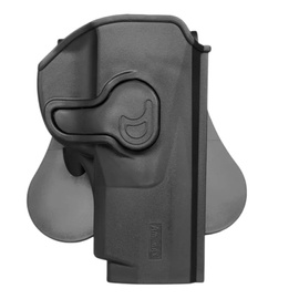 PISTOL HOLSTER - RIGHT SIDE - BERETTA PX4 STORM - BLACK - AMOMAX