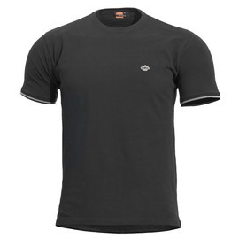 T-SHIRT - "LEVANTES CREWNECK STRIPES" - PENTAGON® - BLACK