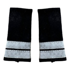 NON-COMMISSIONED OFFICERS RANKS, MAPN - SERGEANT MAJOR WITHOUT ARMS MARK, BLACK CITY - MILITARY SURPLUS ROMANIAN ARMY - USED