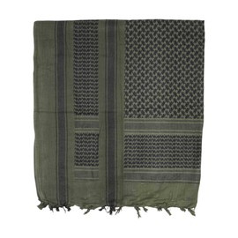 SCARF SHEMAGH - OD GREEN/BLACK