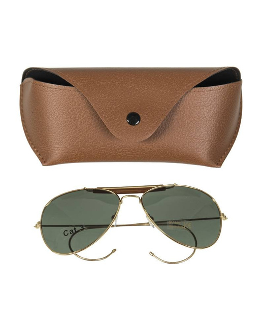 Af Green Lenses Sunglasses With Case