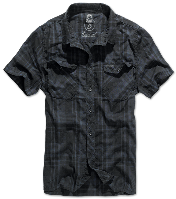 Roadstar shirt 1/2 sleeve black blue