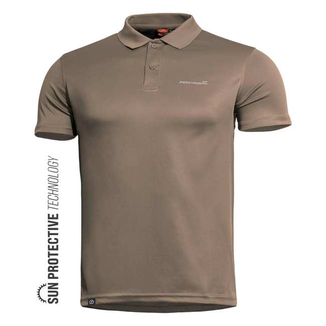POLO SHIRT - "ANASSA" - PENTAGON® - COYOTE