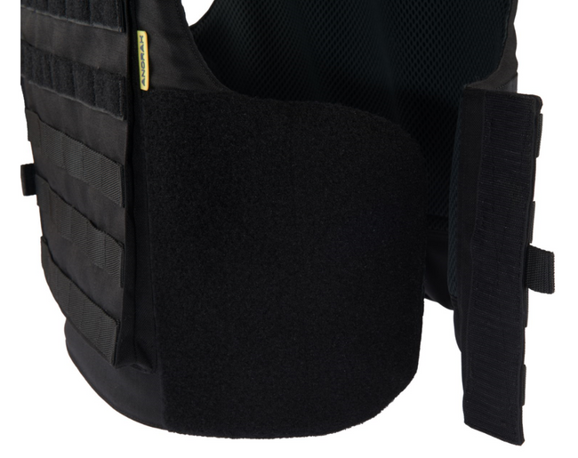 TACTICAL SOFT ARMOR VEST WITH “MOLLE” SYSTEM - CHROMIUM® TACTICAL II - ANORAK® - OLIVE GREEN