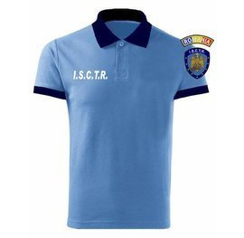 Polo T-Shirt, Light Blue ISCTR