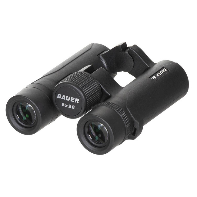 BAUER SL Binoculars, OUTDOOR WATERPROOF - 8 X 26 - BLACK - MFH