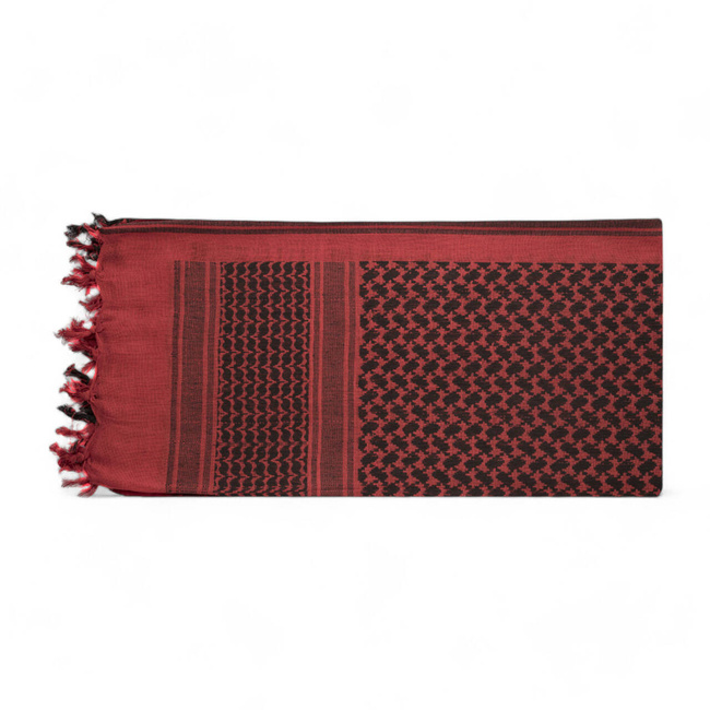 SHEMAGH SCARF - RED/BLACK - M-TAC