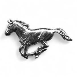 Hunting Hat Pin - Horse - Silver