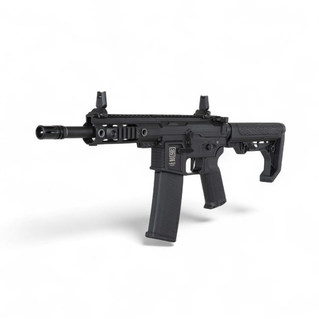 AIRSOFT RIFLE SPECNA ARMS SA-F04-RL - FLUX HAL - ETU - LIGHT OPS/ NEW RECEIVER BLACK