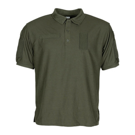 POLO SHIRT - UKRAINIAN ARMY MILITARY SURPLUS - OD GREEN - LIKE NEW