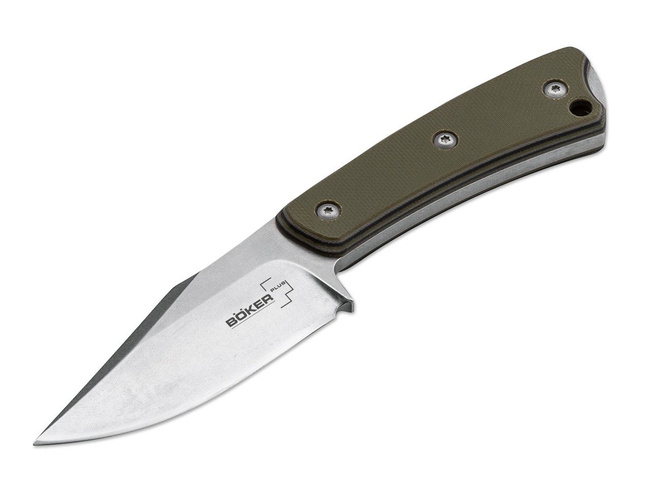 Fixed blade knife Piranha - Böker Plus - Green