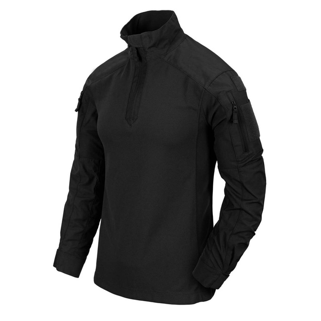 MCDU COMBAT SHIRT - NYCO RIPSTOP - BLACK - HELIKON TEX