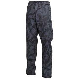 US COMBAT PANTS - BDU - MFH® - NIGHT CAMOUFLAGE