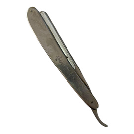 Classic barber razor with AESCULAP engraving - Straight Razor Vintage - Romanian surplus - Collectible item
