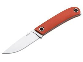 Manly Patriot RWL34 G10 Orange fixed blade knife