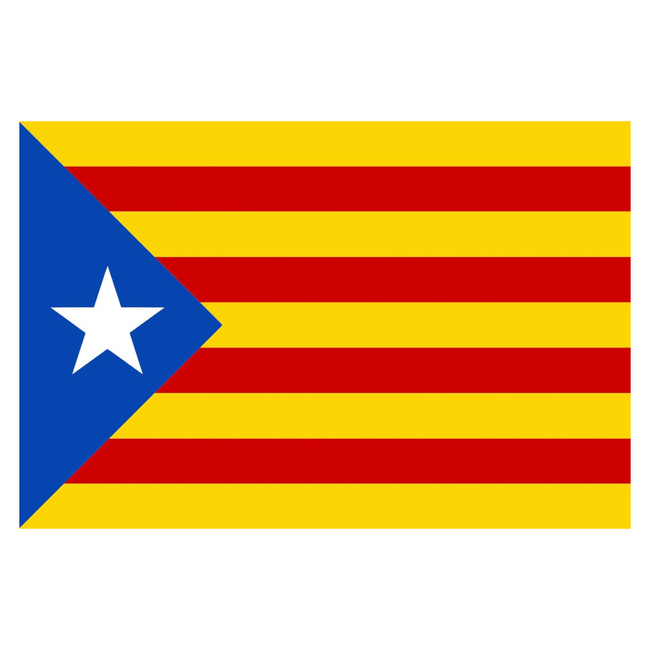 FLAG - 90 x 150 CM - CATALONIA (ESTELADA BLAVA) - NEW