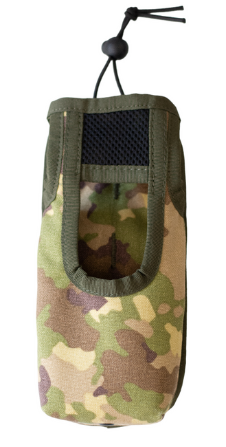 POUCH FOR CORDAGE STATION, COMBAT CAMOUFLAGE - MILITARY SURPLUS FROM ROMANIAN ARMY - LIKE NEW