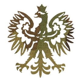 PATCH POLSKI ORZEL END-TO-END LASER CUT - MULTICAM - M-TAC