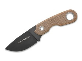 Fixed Blade Knife - Berus 1 Micarta® - Viper® - Brown DLC
