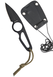 Neck Knife With Chain 16 Cm