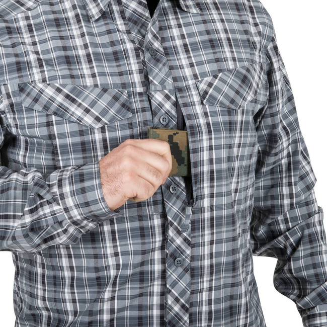 DEFENDER MK2 CITY SHIRT - STONE PLAID