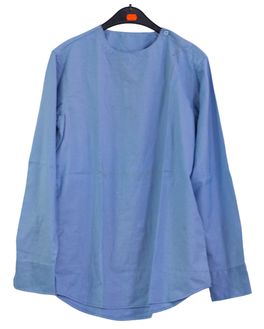 Long Sleeve Slip Shirt - Romanian military surplus - Blue - In good condition