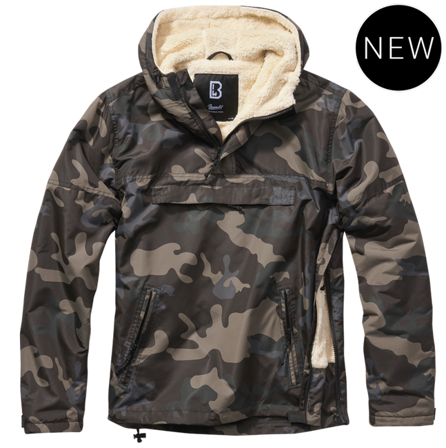 WINDBREAKER SHERPA - DARK CAMO - BRANDIT