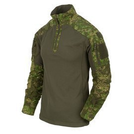 MCDU COMBAT SHIRT - NYCO RIPSTOP - PENCOTT WILDWOOD/OLIVE GREEN - HELIKON TEX
