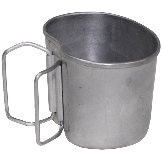 ALUMINUM CANTEEN CUP - AUSTRIAN MILITARY SURPLUS - USED