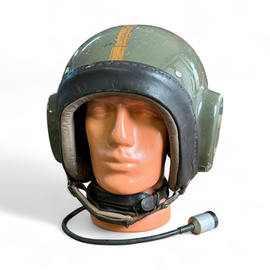 Original Czech Air Force Helmet - Military Surplus - Green - Used