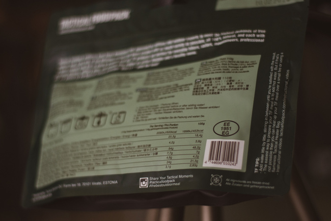 TACTICAL FOODPACK - TUNA PASTA - MILTEC