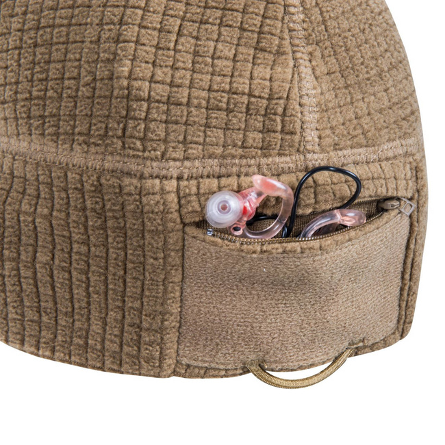 RANGE BEANIE CAP® - GRID FLEECE - BLACK