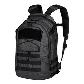 EDC BACKPACK - NYLON POLYESTER BLEND - BLACK/GREY MELANGE - HELIKON