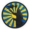 PATCH THE WAY OF THE SAMURAI PVC - BLUE/YELLOW - M-TAC
