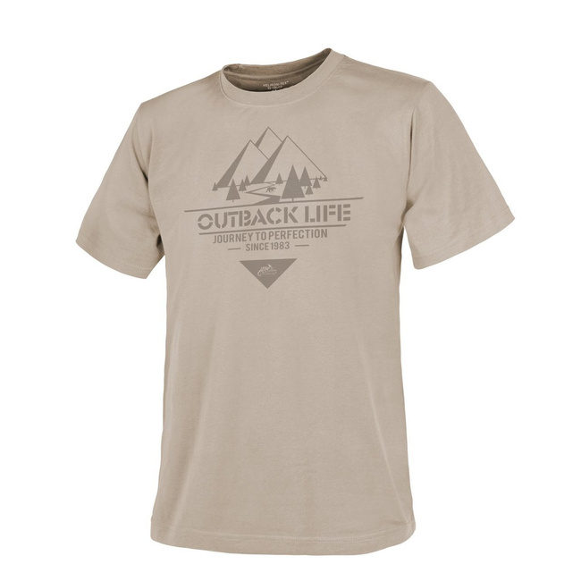 T-SHIRT (OUTBACK LIFE) - HELIKON-TEX - KHAKI