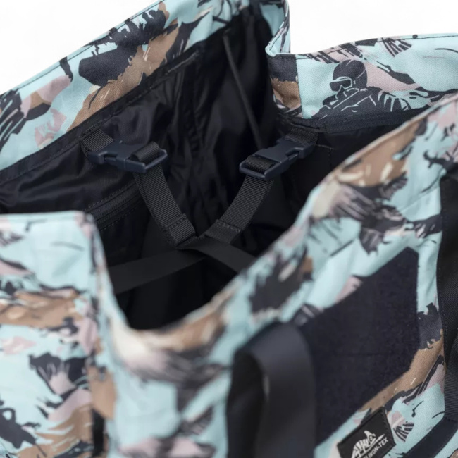 FIELD TOTE BAG - 55L - CORDURA 500D - DETACHABLE SHOULDER STRAP - INTERIOR ORGANIZER - HISTORICAL PRINT - DUCK HUNTER - HELIKON-TEX