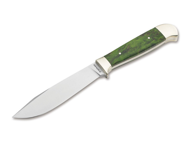 FÖRSTERNICKER CURLY BIRCH GREEN POCKET KNIFE - BOKER