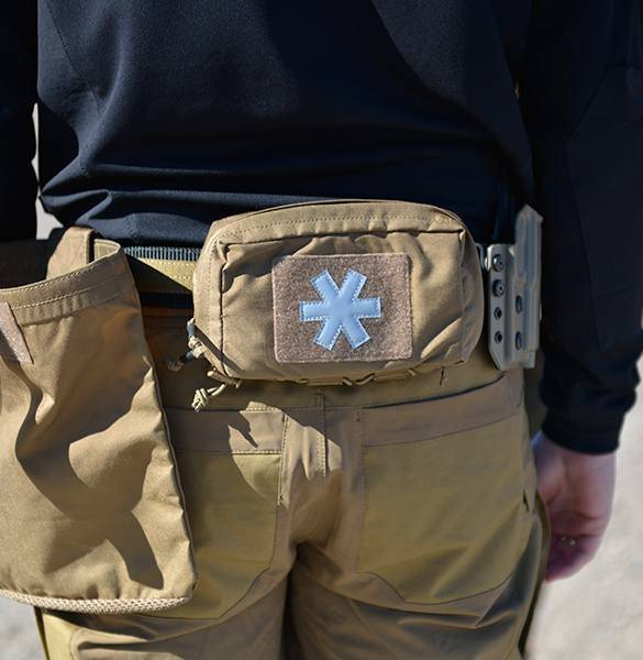 SET OF POUCH AND INSERT FOR FIRST AID KIT - MODULAR INDIVIDUAL MED KIT® - Helikon-Tex® - PENCOTT® SANDSTORM™